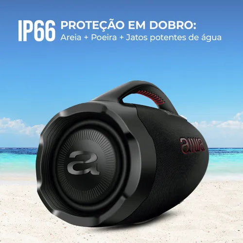 Caixa De Som Boombox Aiwa